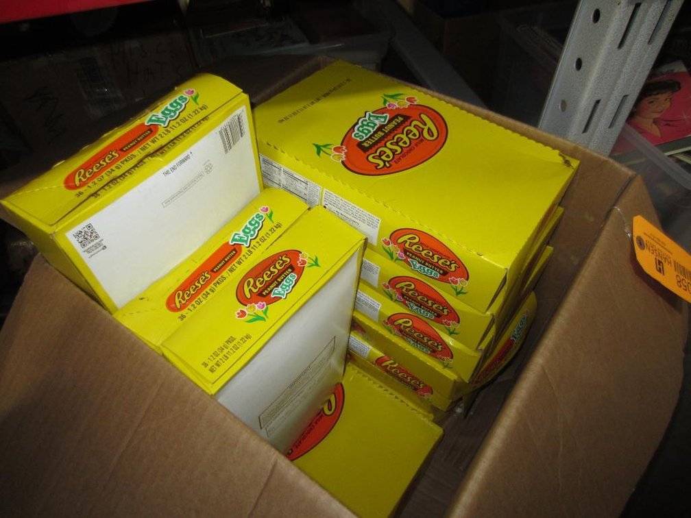 Boxes of Reese's Peanut Butter Eggs (T15)