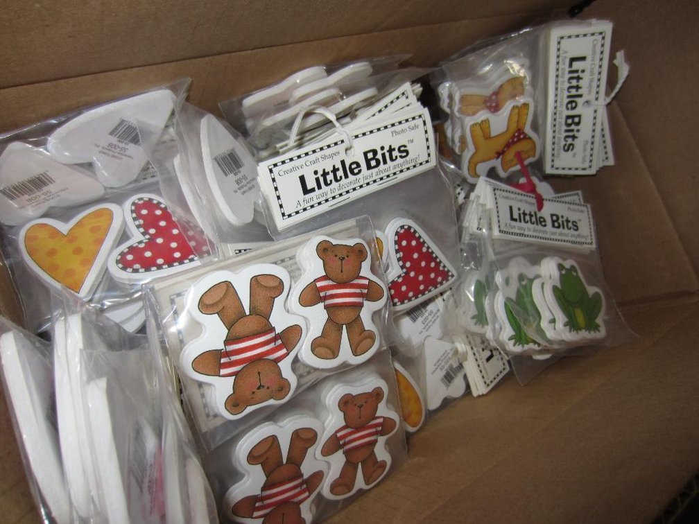 "Little Bits" Assorted Foam Shapes (T15)