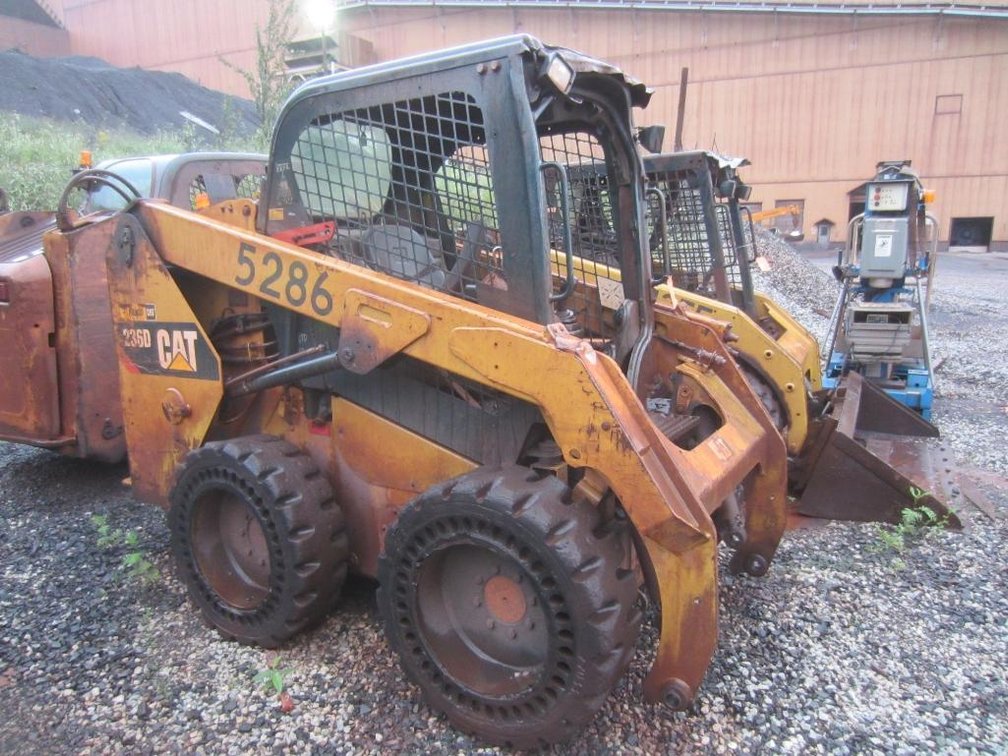 Cat 236D Diesel Skid steer, S#236DCBGZ00674-No Bucket