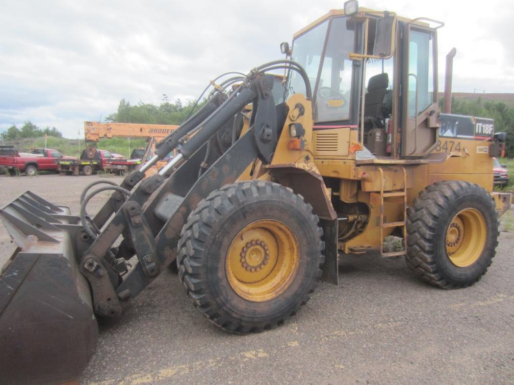 1993 Cat IT18F Wheel Loader S#6ZF00317-Transmission Issue When Warm