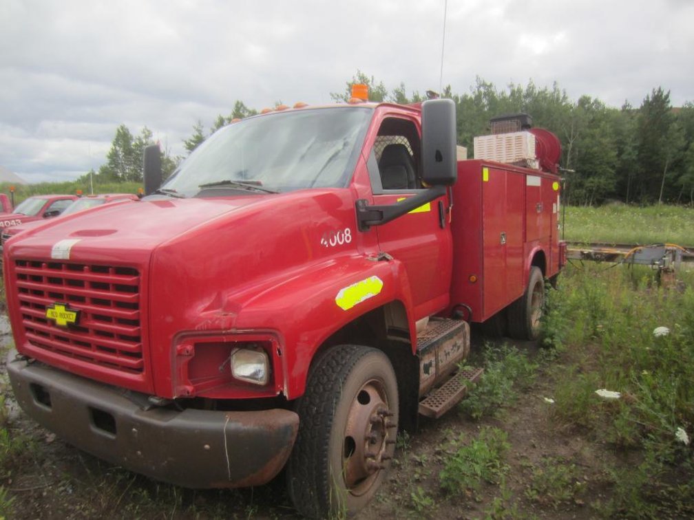2009 GM Gas Service Truck VIN 1GBJ6C1G59F407598- Not running