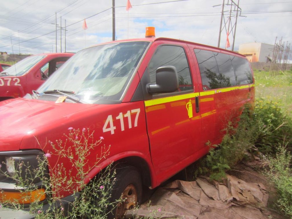 2009 GM Service Van, CNG, VIN 1GAHG35K081229304- Bad Engine