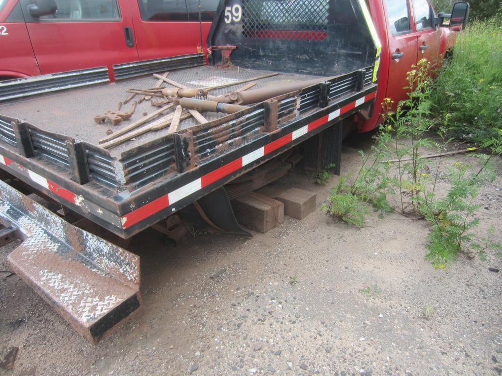 2011 GM 3500HD 2x4 Crew Cab, gas VIN 1GB4CZCGXBF236956-Does Not Run