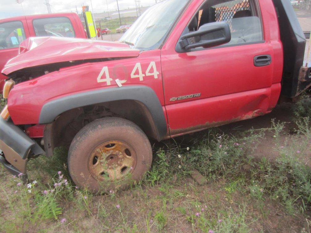 2007 GM 2500HD, 2x4, Reg Cab, Gas, VIN 1GBHC23U477E148778-Missing Parts