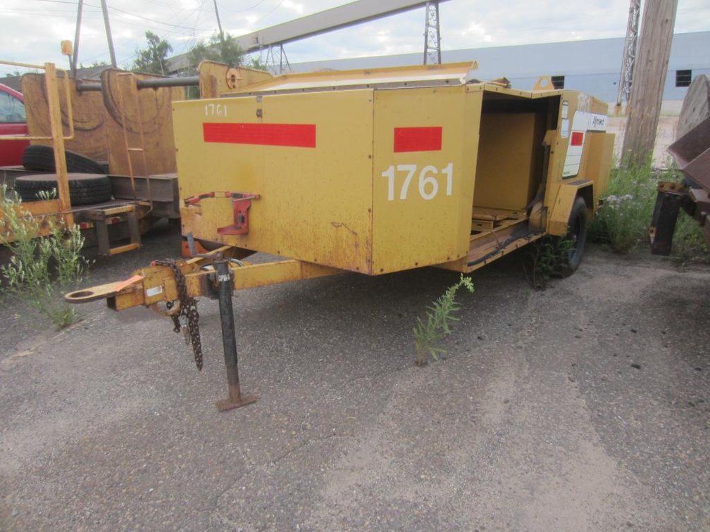 Allmand 12 ft Trailer with Diesel Generator- no heat units- NO TITLE
