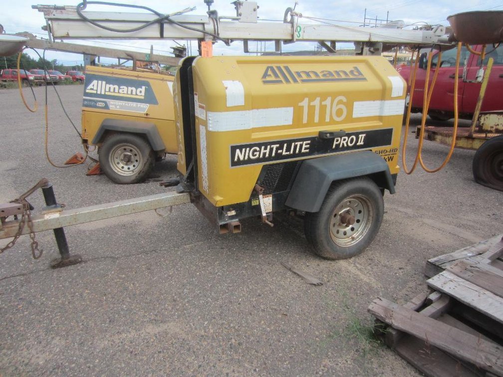 Allmand Night-Lite Pro II, 8kw -Needs Work