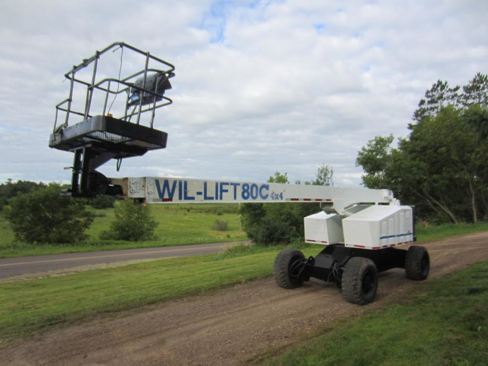 Marklift 80C 4X4 Telescopic Boom Lift (Turtle Lake, WI)