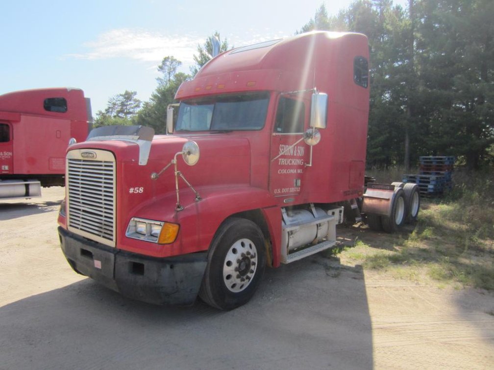 1999 Freightliner FLD, 435 HP Cummins, New Trans and ECM 50,000 Miles Ago, (Coloma, WI)