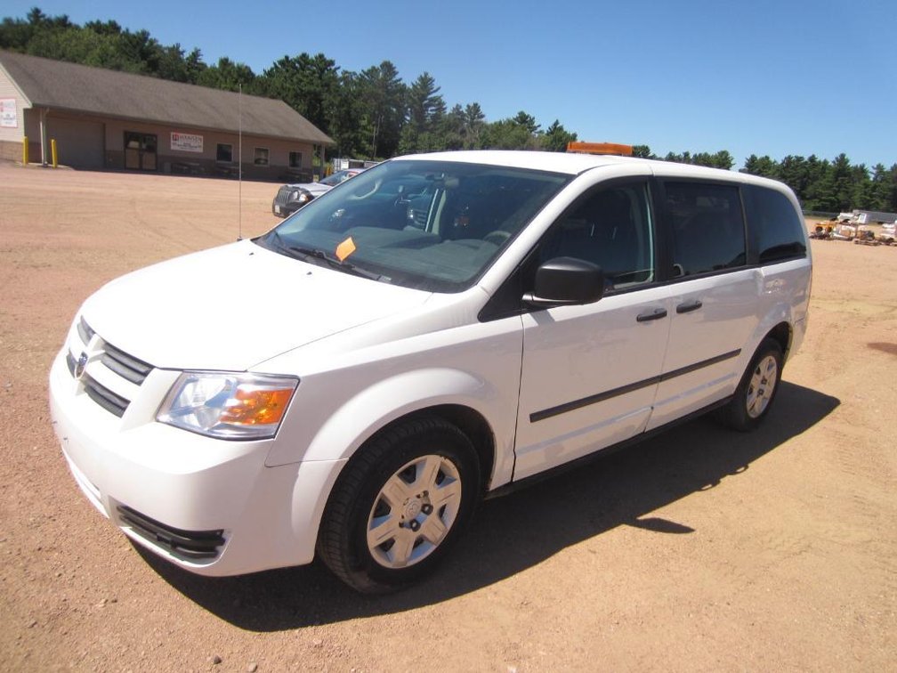 2010 Dodge Grand Caravan C/V Utility Van, VIN: 2D4CN1AE9AR145160, Low Miles and Municipality Owned! (Nitke Yard-Mosinee, Wi)