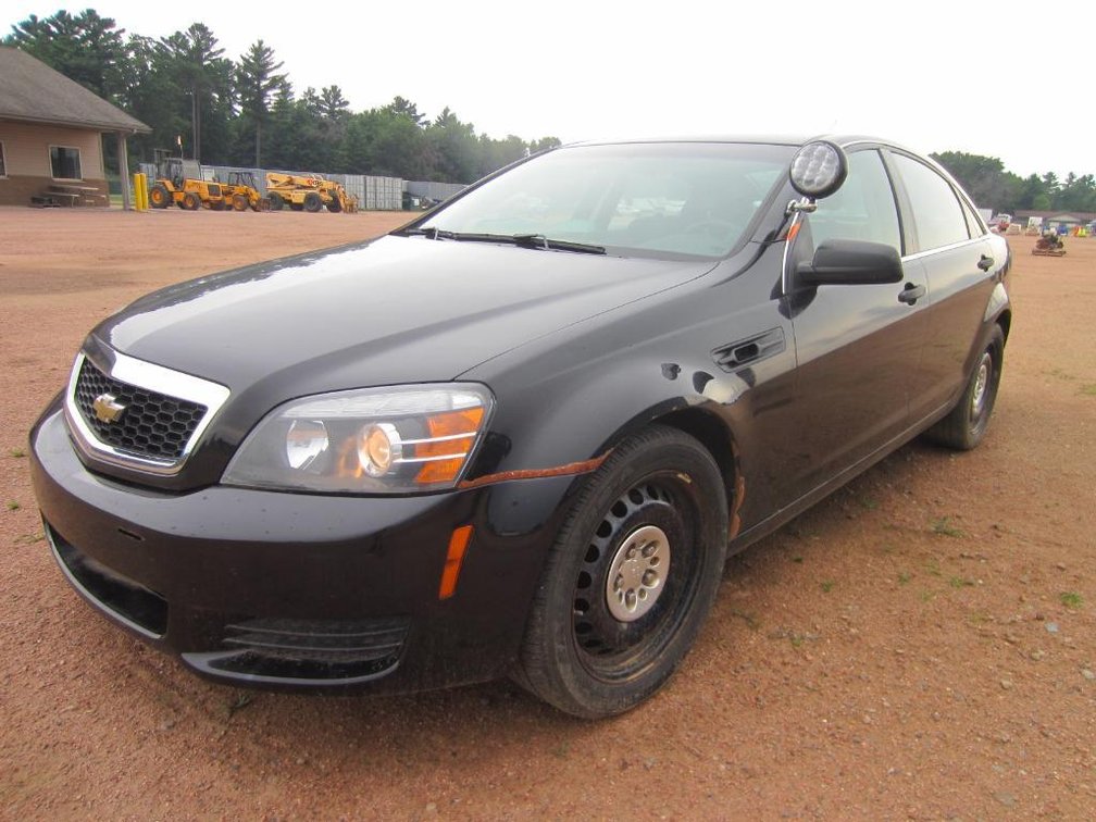 2013 Chevy Caprice Police Interceptor, VIN: 6G1MK5R22DL820903 (Nitke Yard-Mosinee, Wi)