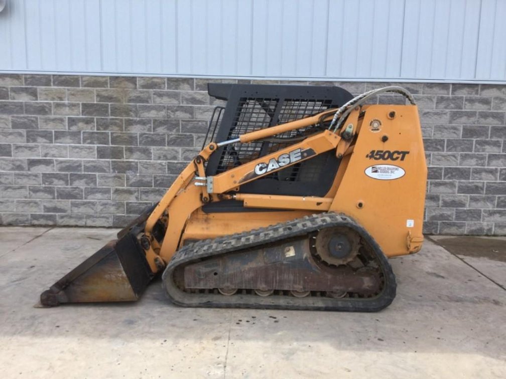 2006 Case 450CT Tracked Skidsteer Loader with 84" GP Bucket, Hours read: 2,086, (Neguanee, MI)