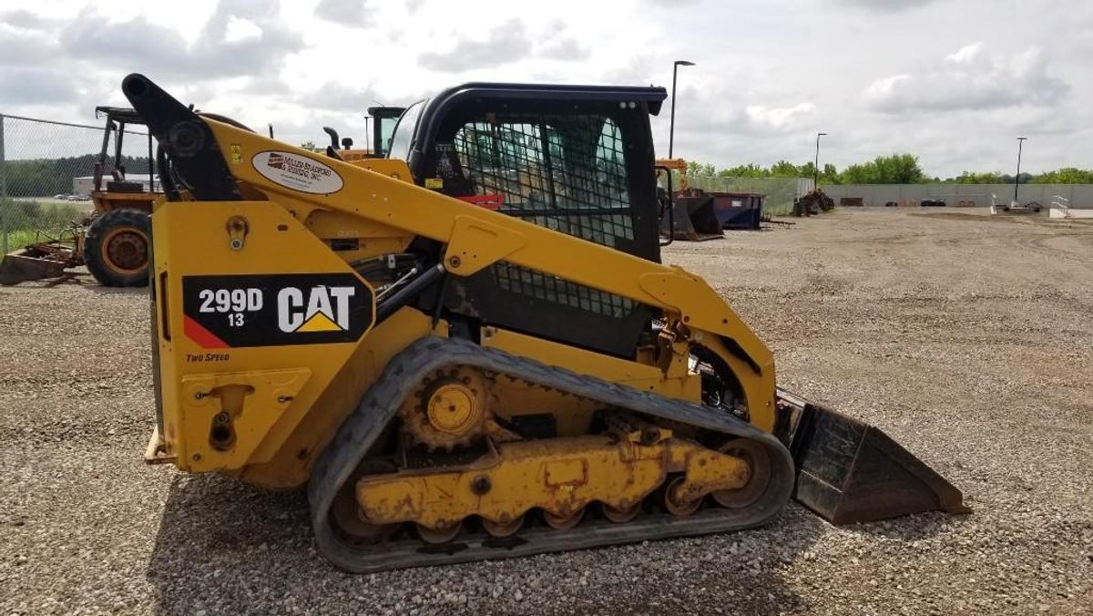 2015 CAT 299D Tracked Skidsteer Loader with 78" GP Bucket, Hours read: 1,182 (Marathon City, WI)