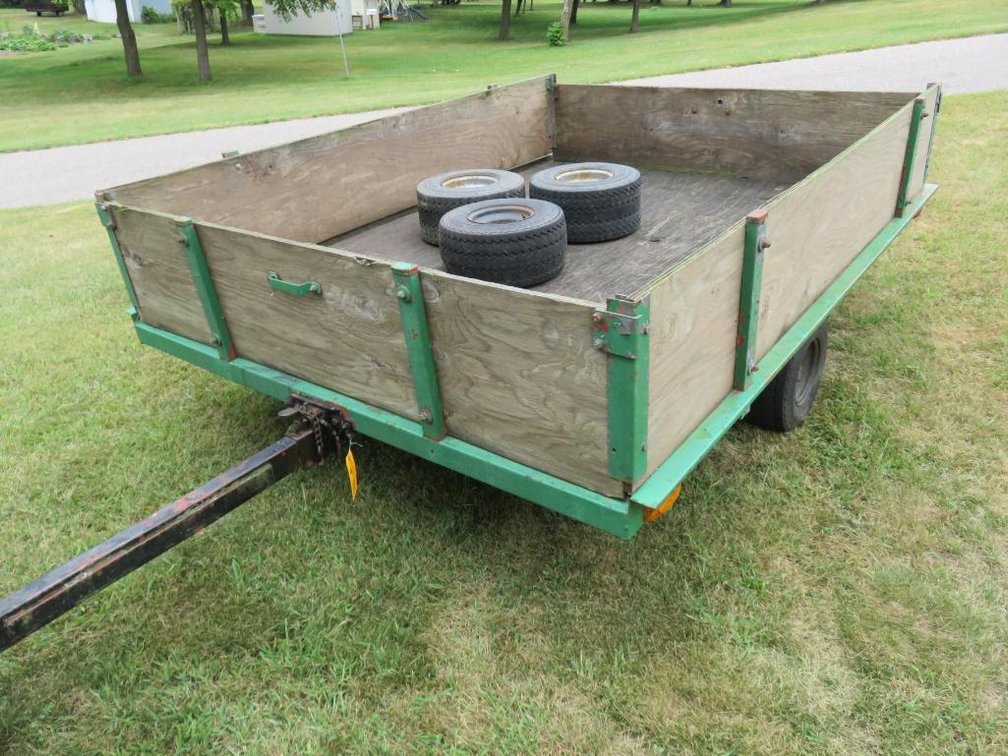 John Deere Two-Wheeled Utility Trailer