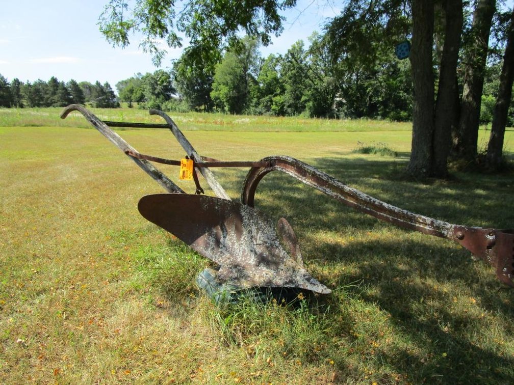 Antique One-Bottom Horse-Drawn Plow