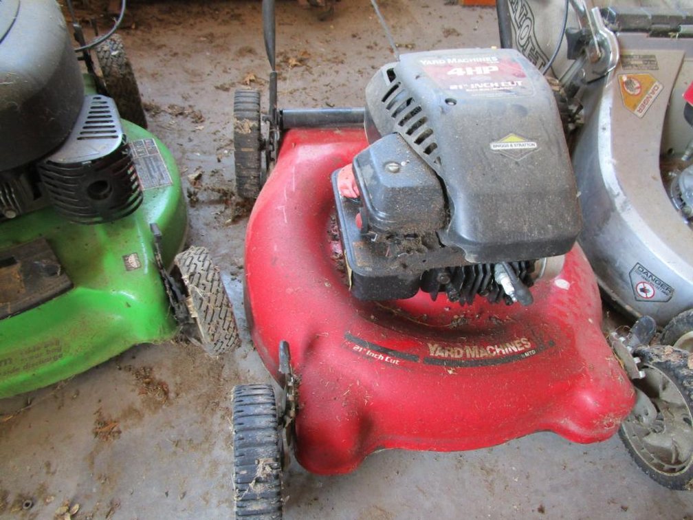 Yard Machines Walk-Behind Mulching Lawnmower