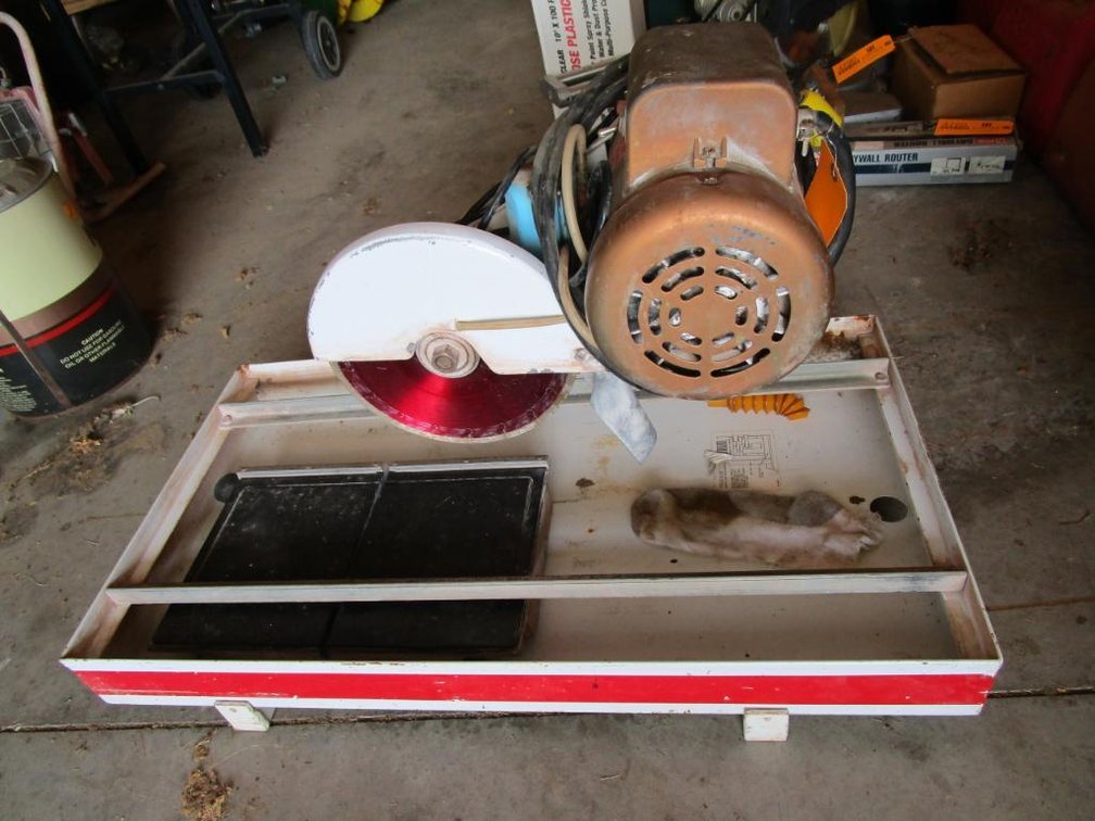Goldblatt Wet Saw