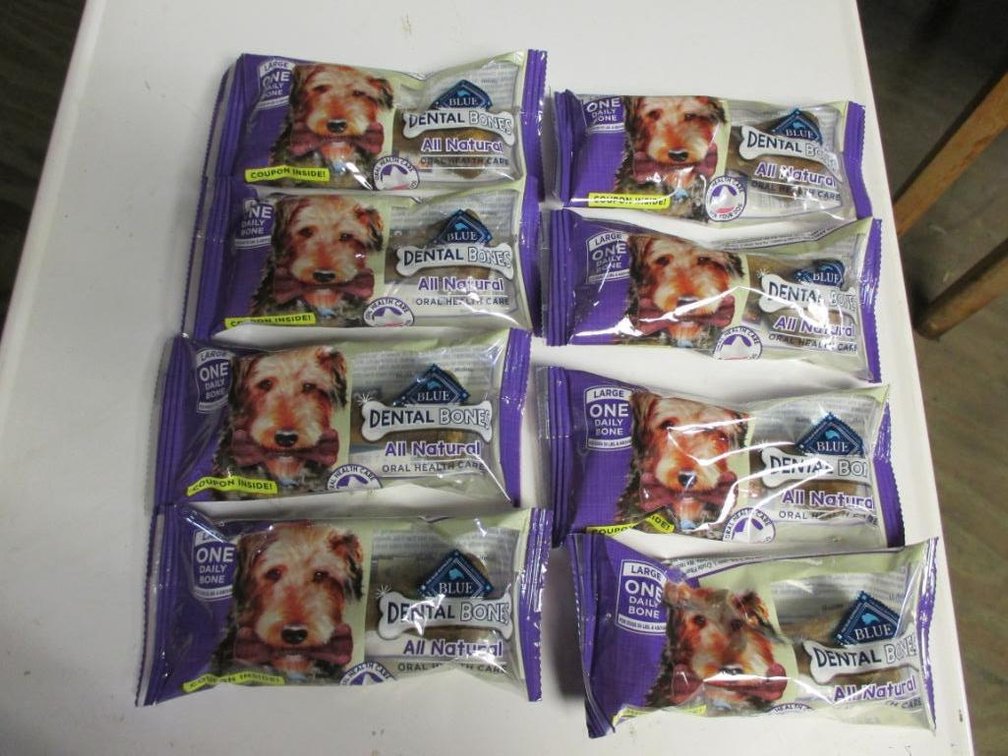 (8) Blue Buffalo Dental Bones (U)