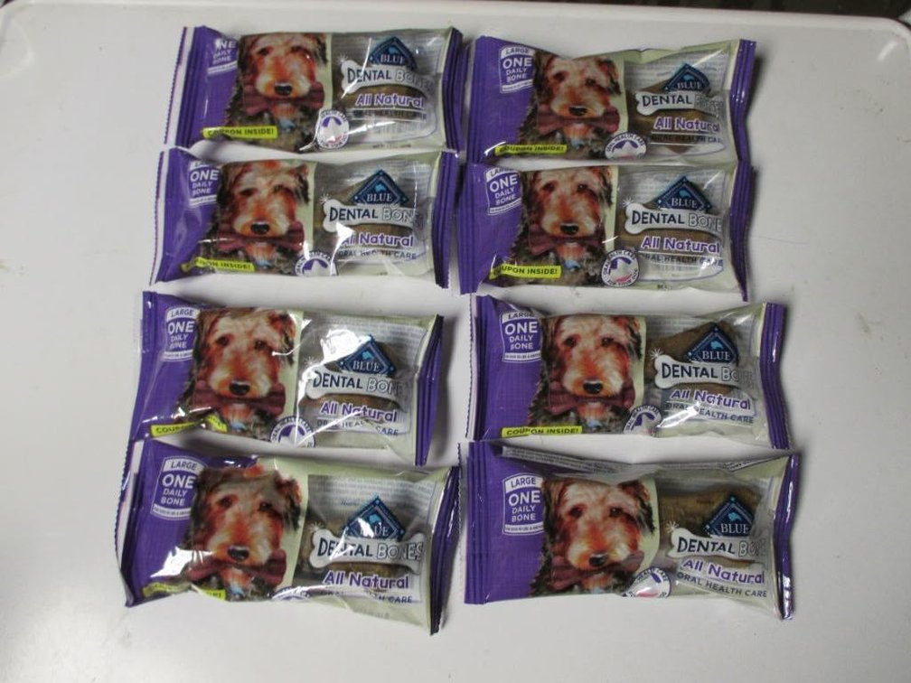 (8) Blue Buffalo Dental Bones (U)