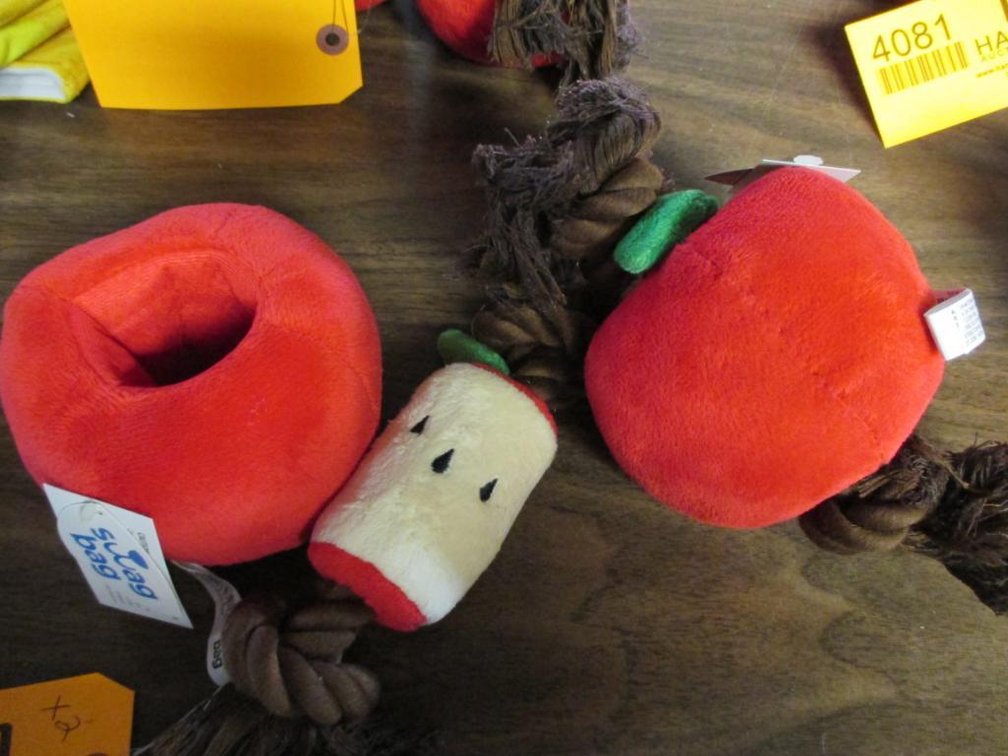 (2) Swag Bag Apple Toys (U)