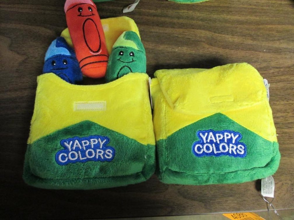 (2) Yappy Colors Stuffed Toys (U)