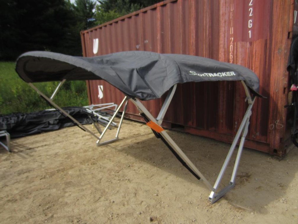 Suntracker Pontoon Boat Bimini Top