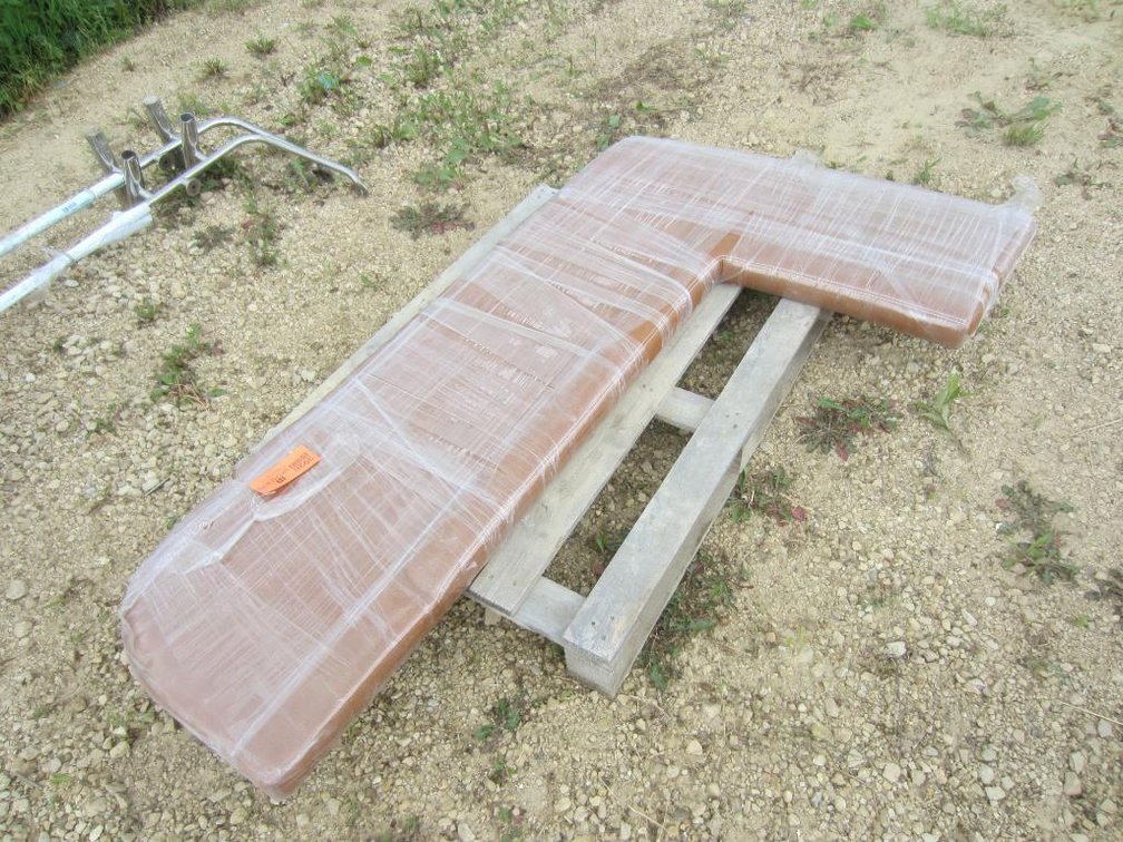 Tan L-Boat Seat