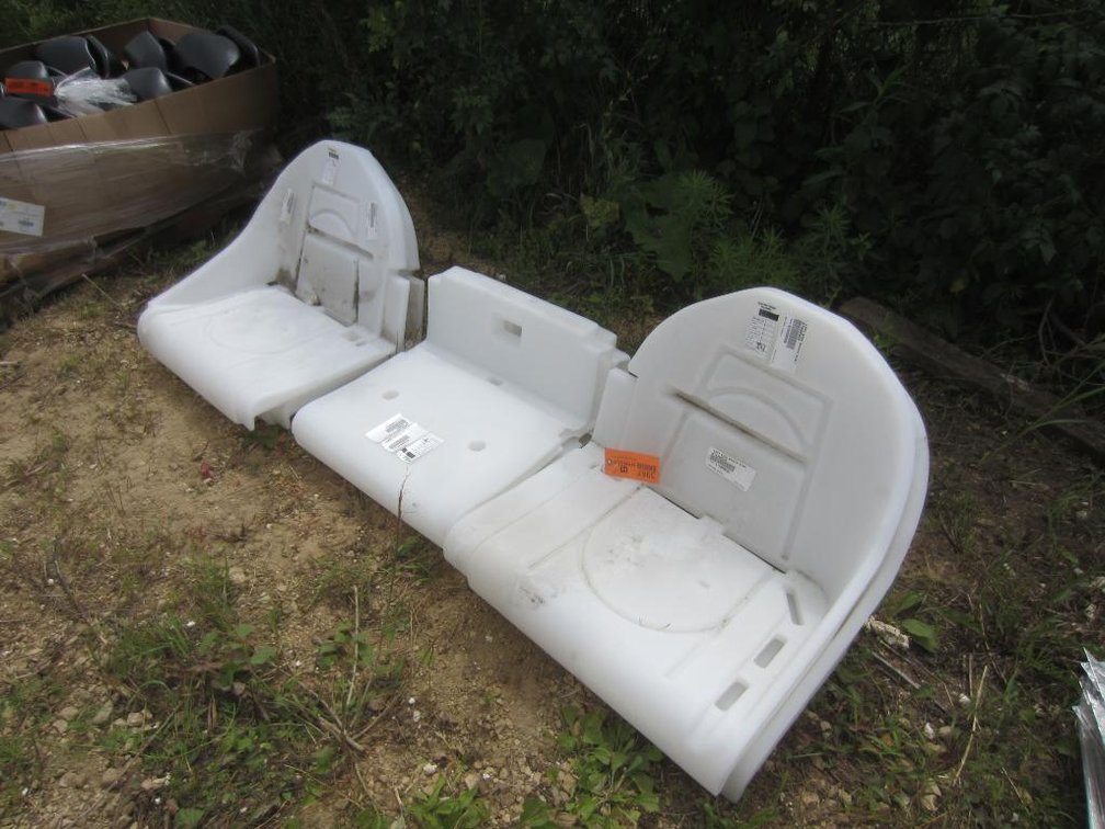 (2) Boat Bench Seat Frames