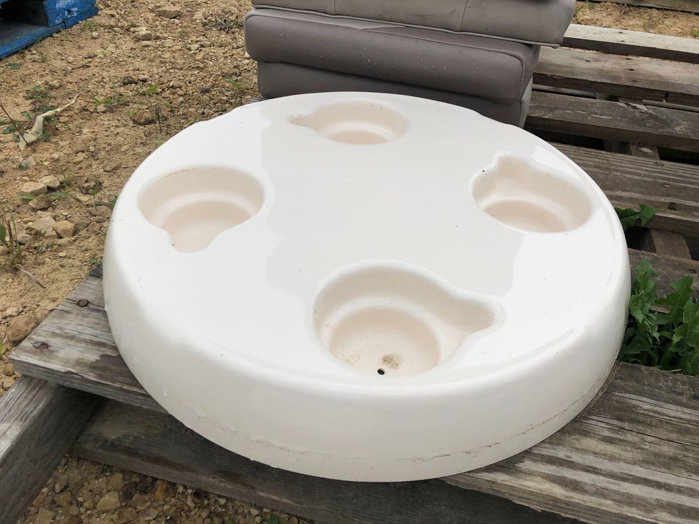 Fiberglass Pontoon Table