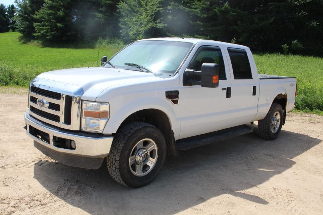 2009 FORD F-250 SUPER DUTY XLT CREW CAB DIESEL 4X4 VIN# 1FTSW21R59EB12793