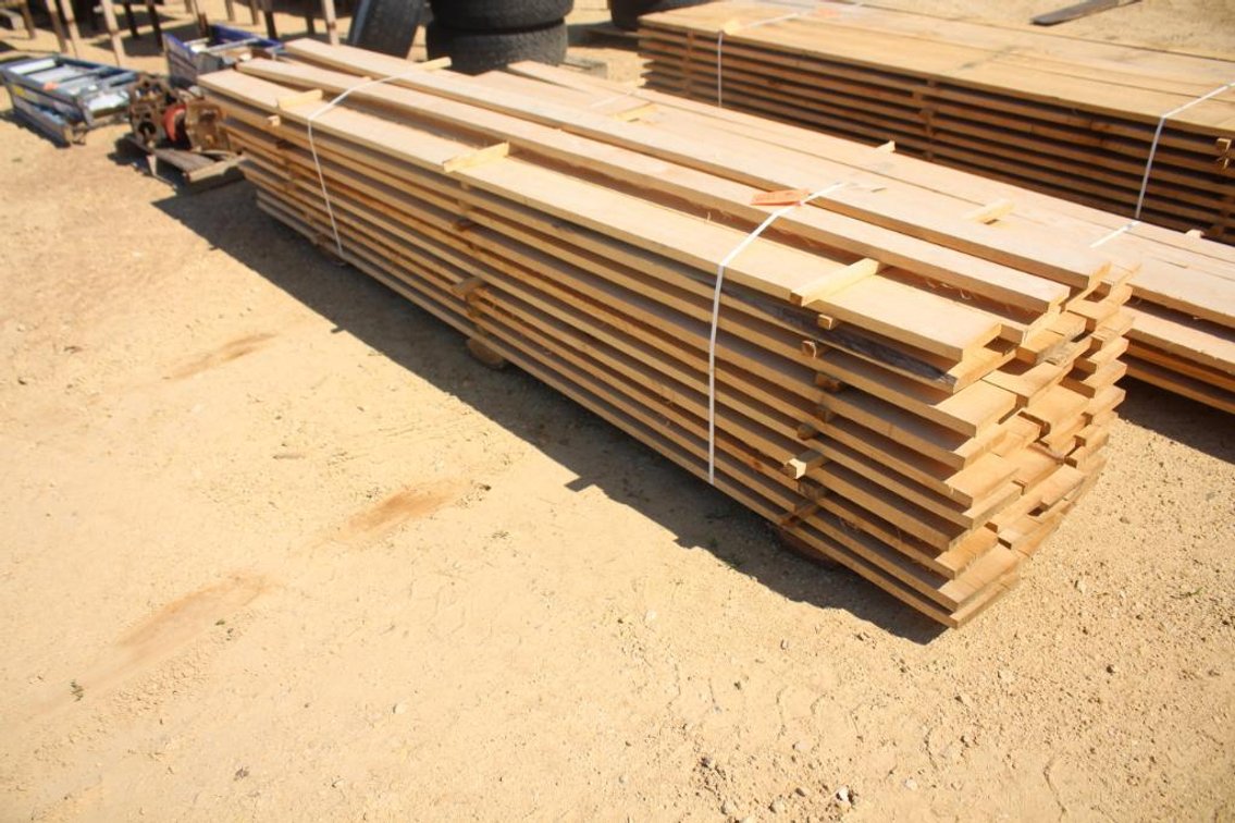APPROXIMATELY 210 BOARD FT OF ROUGH SAWED LUMBER