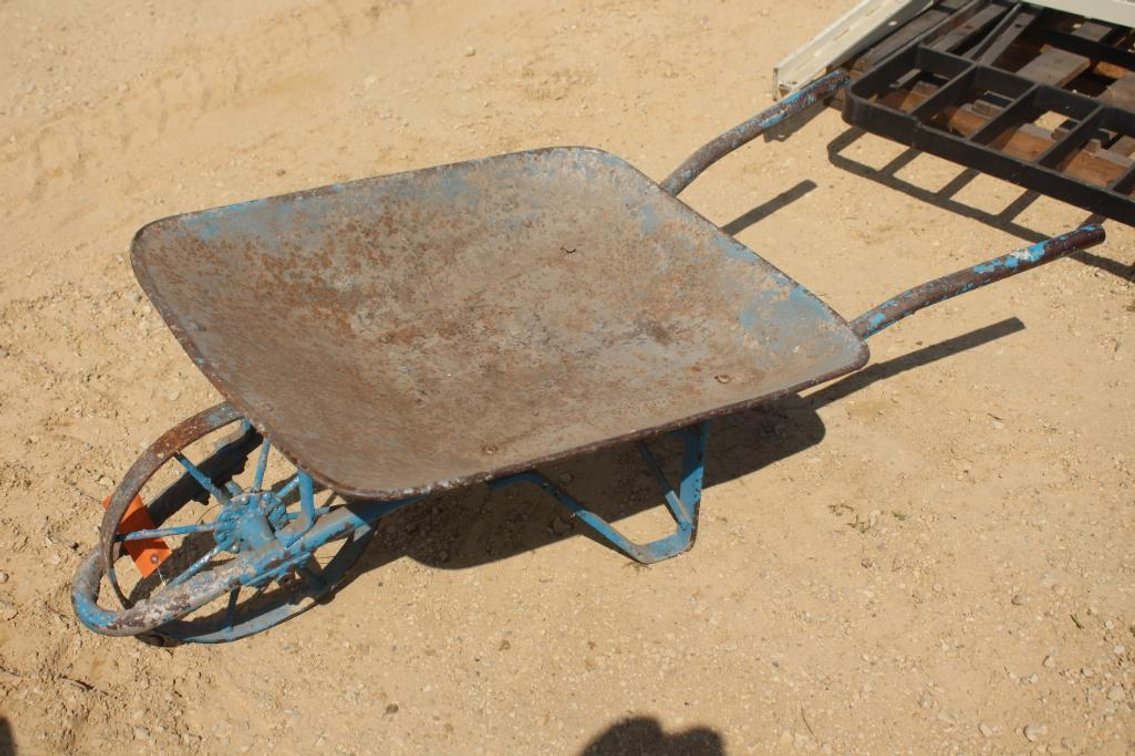 ALL STEEL WHEEL BARROW WITH 16" DIAMETER STEEL WHEEL