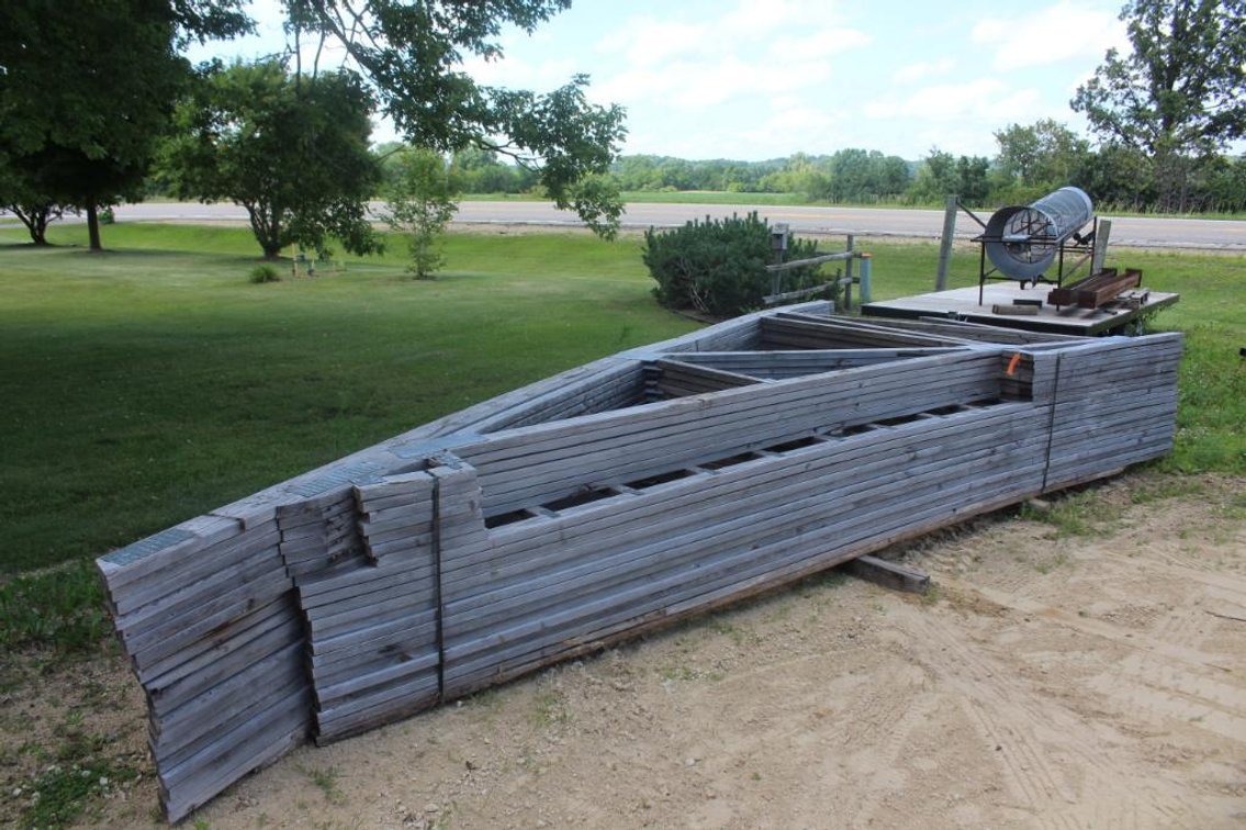 (20) LEAN-TO TRUSSES