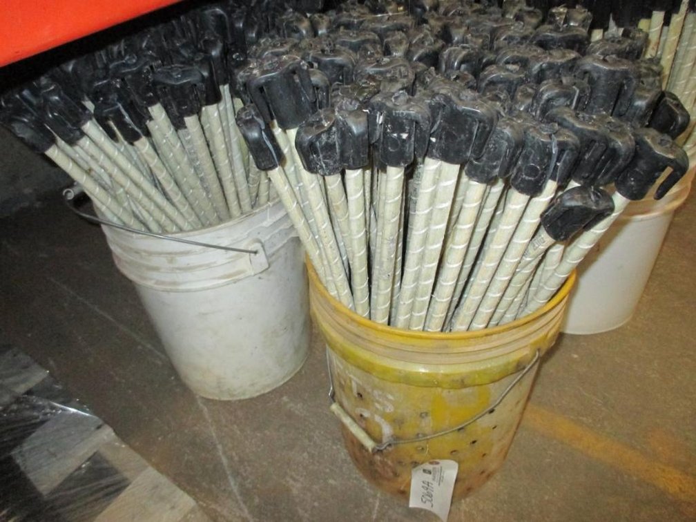 (2) Pails of Fiberglass Stakes (PR2)