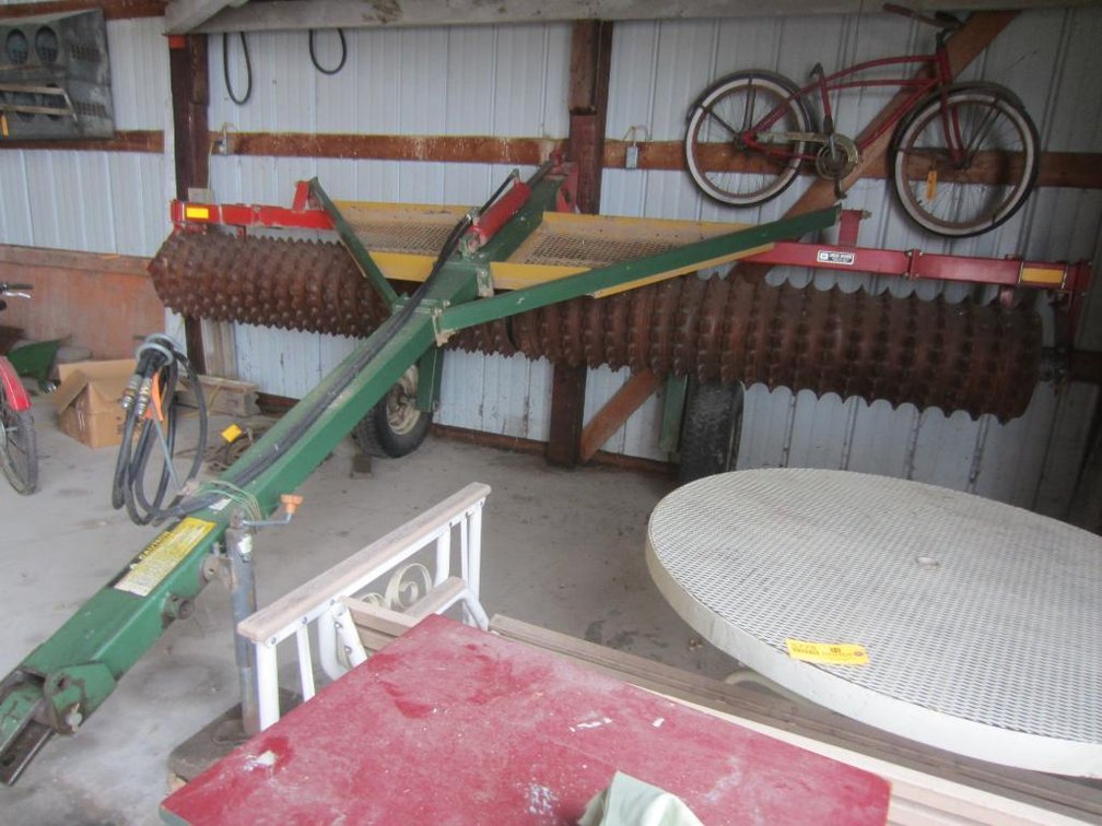 14' Brillion Packer Mulcher with Studded 20" Roller