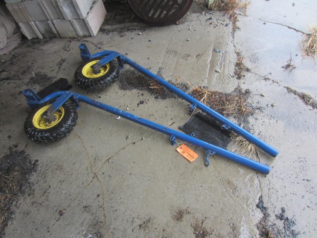 (2) Silo Unloader Wall Wheels