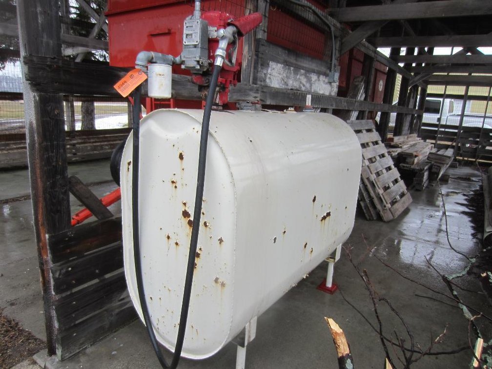 Fuel Barrel on Legs