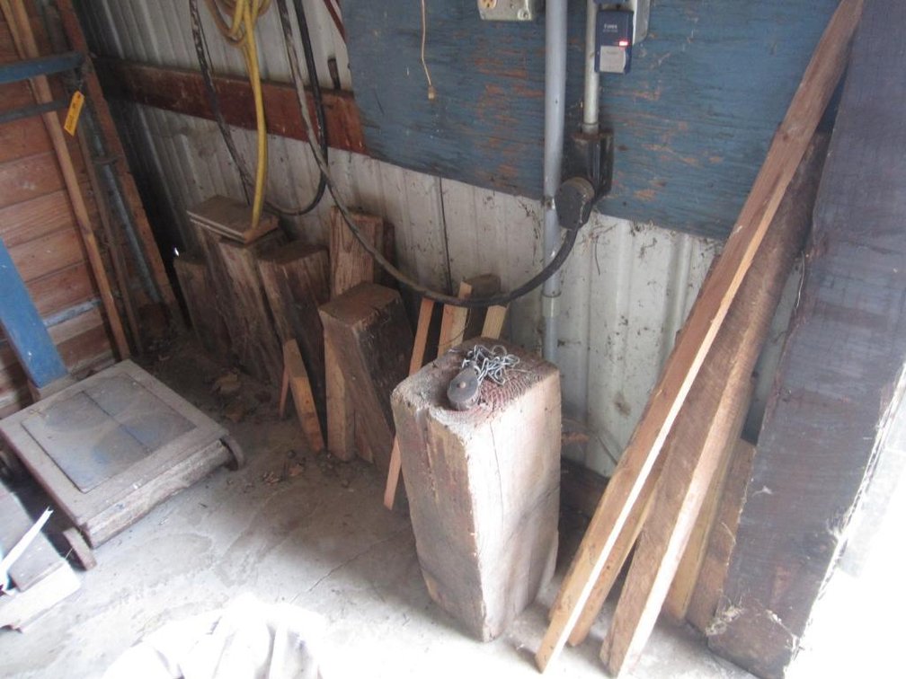 Misc. Wood Blocks, Small Pulley and Extension Cords