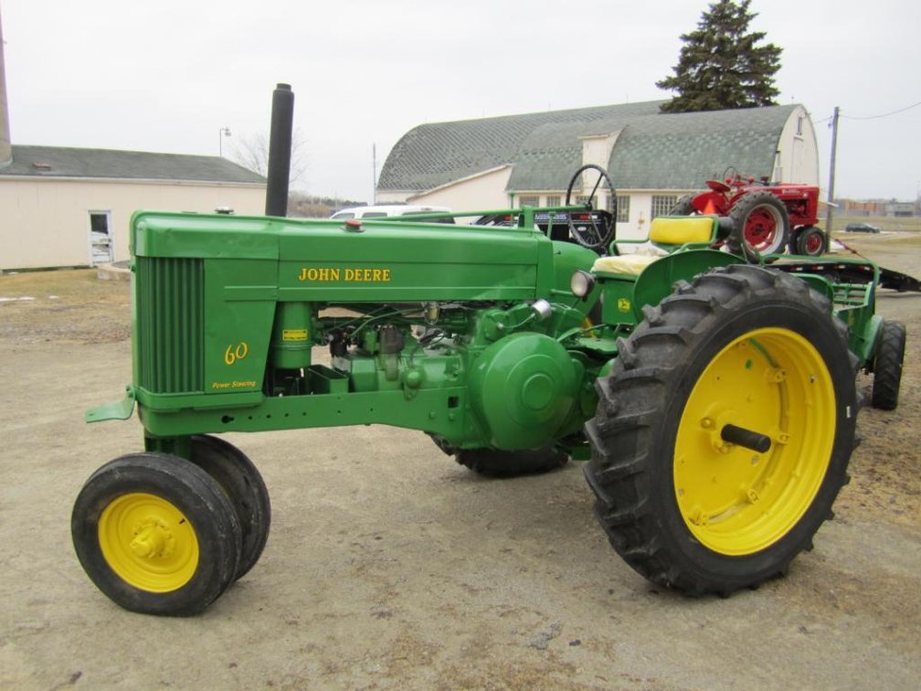 1955 John Deere 60 Gas Tractor Serial No. 6048058