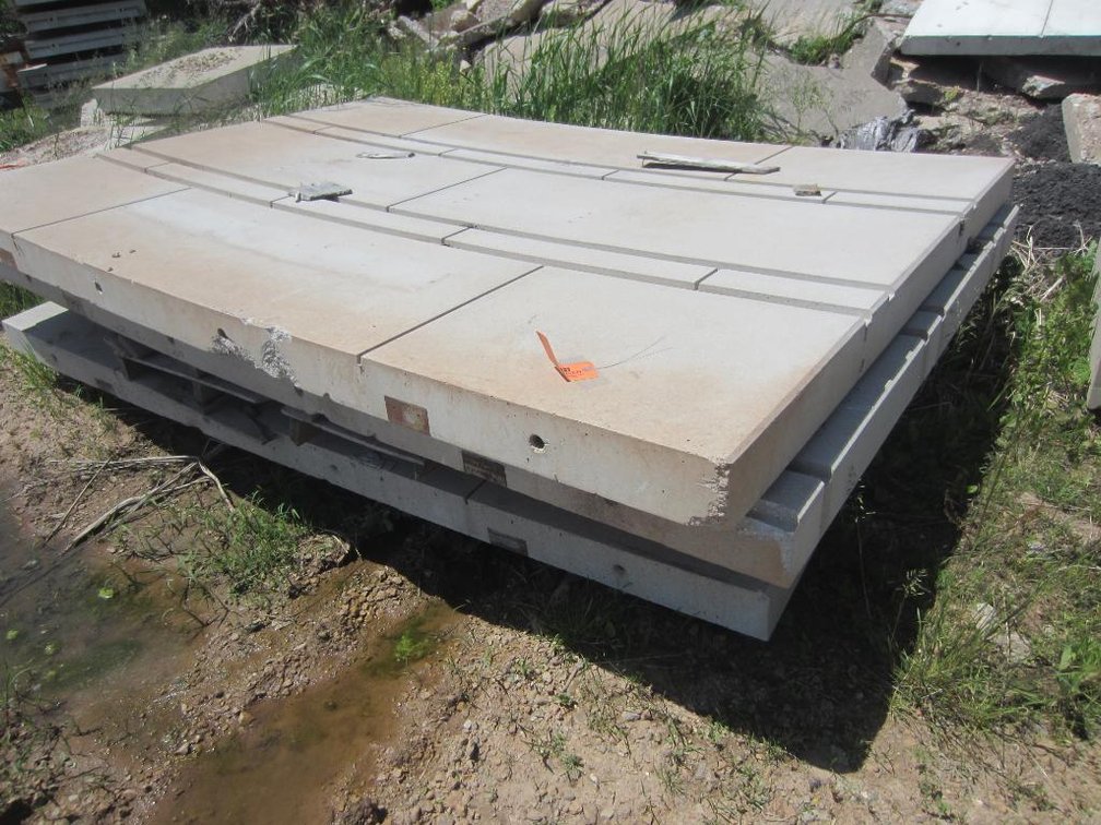 (3) Slabs of Concrete