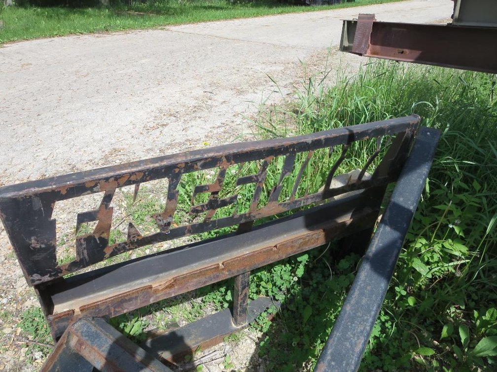 Used Fork Rack With Forks