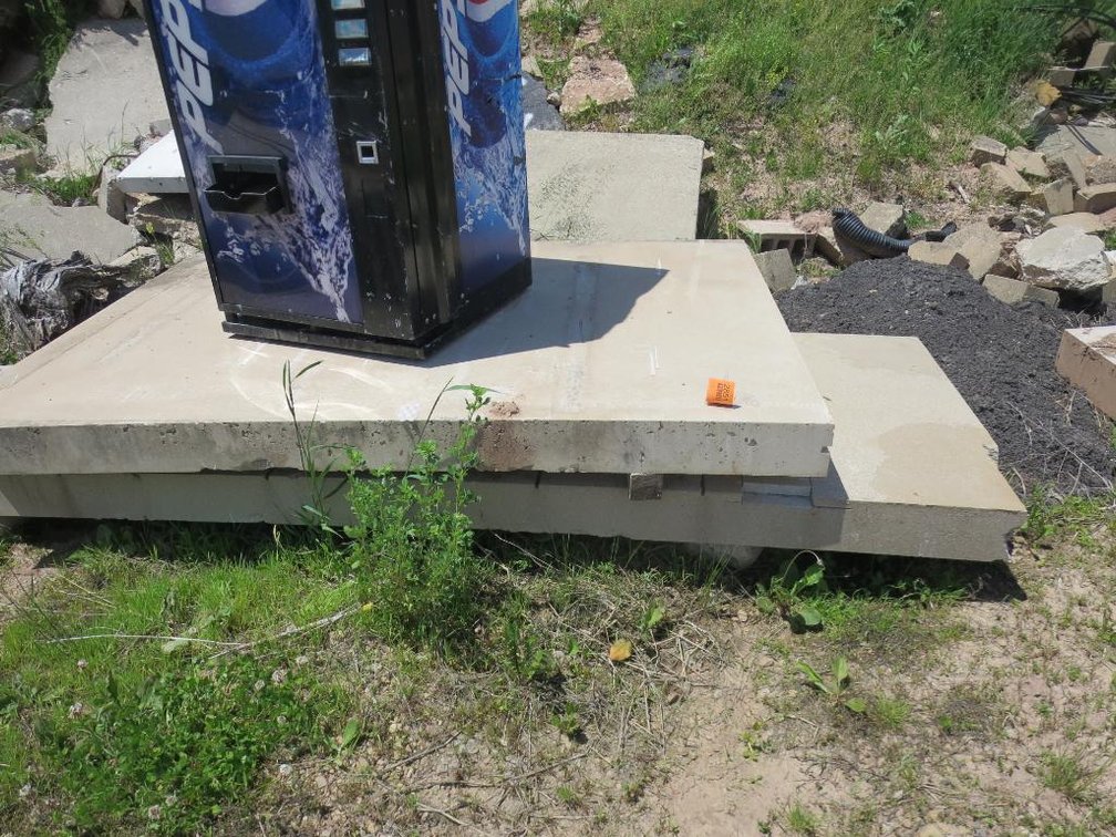 (4) Slabs of Concrete