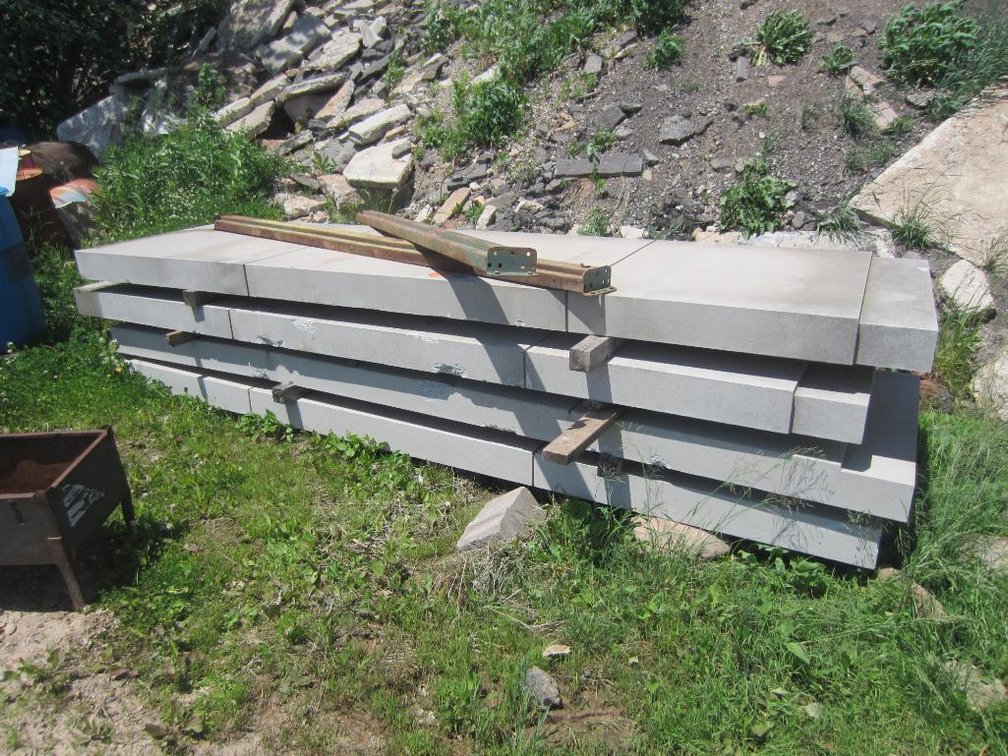 (4) Slabs of Concrete