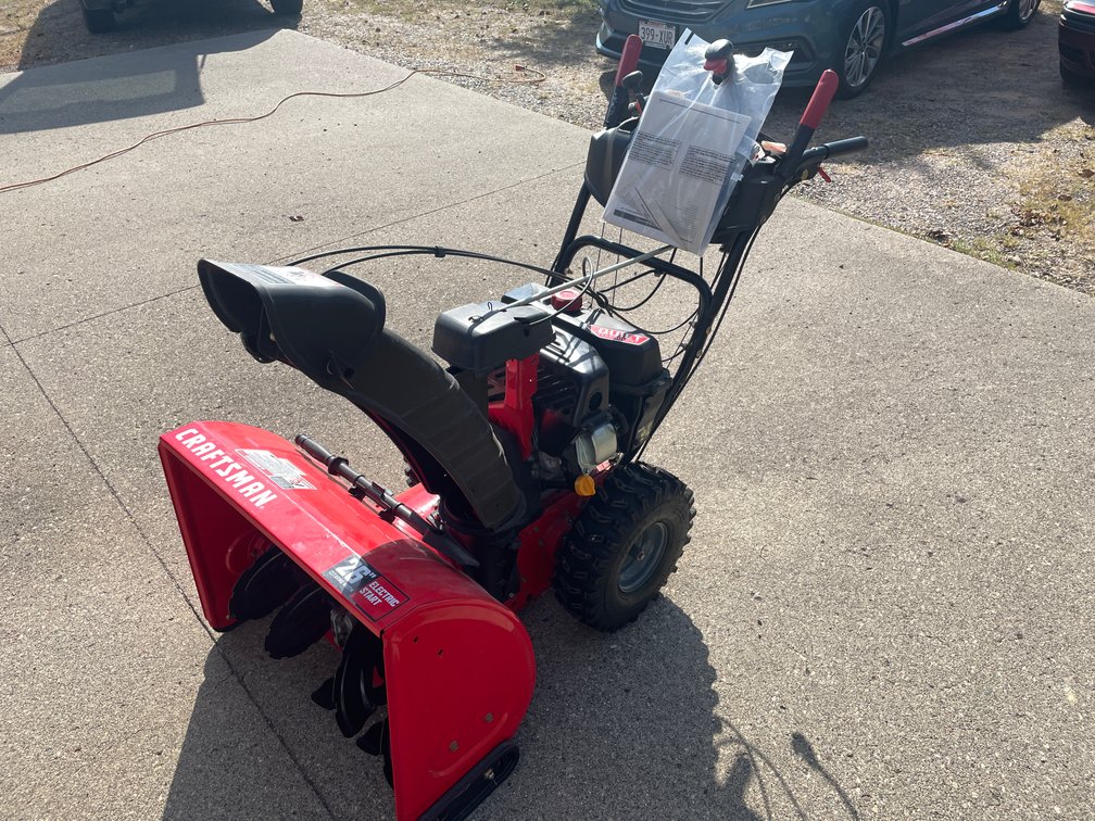 Craftsman 26" Snowblower