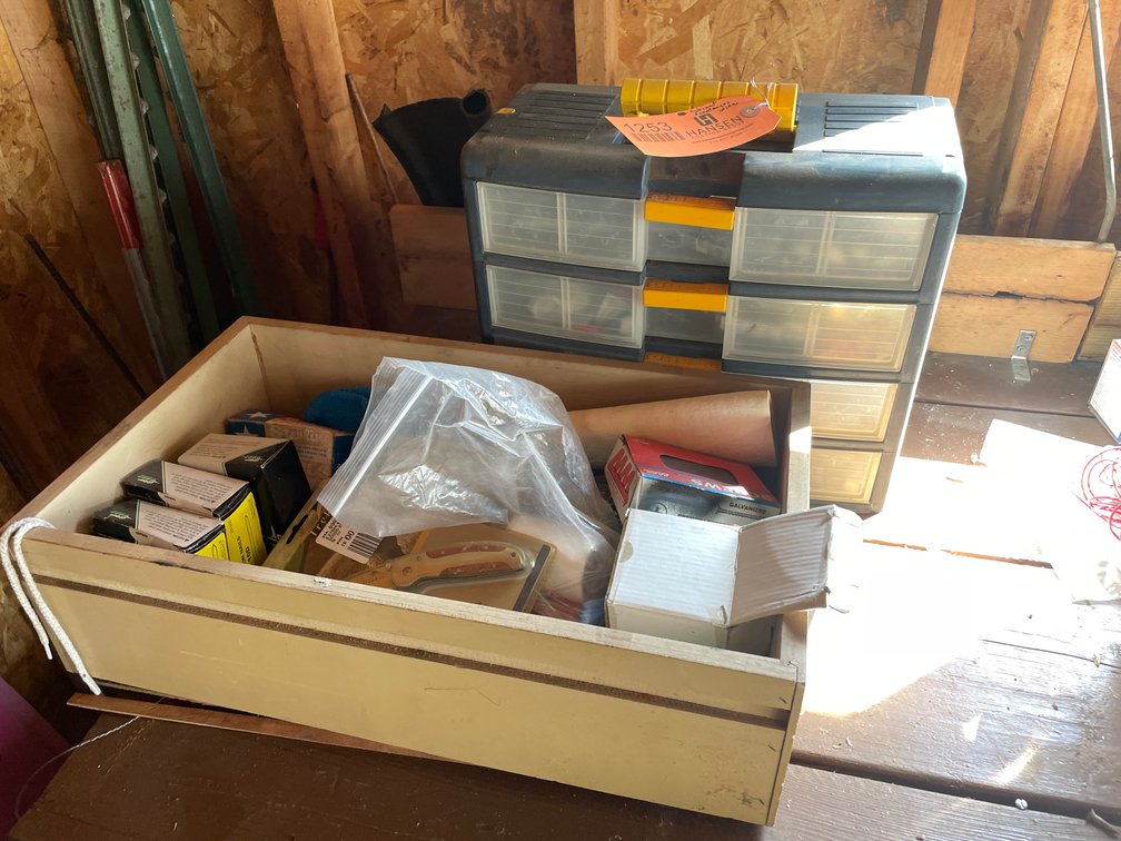 Parts Organizer and Hardware