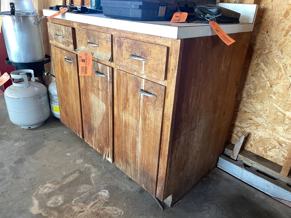 Wooden Shop Cabinet