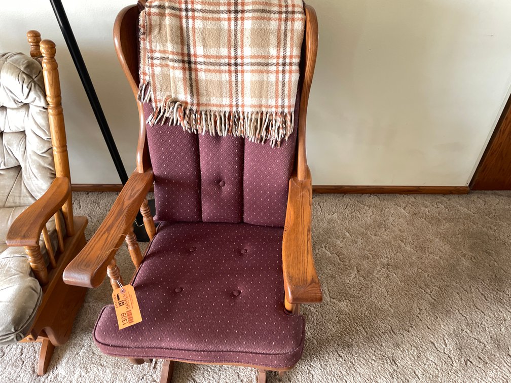 (2) Upholstered Living Room Chairs