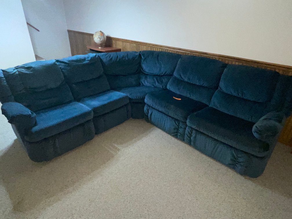 4 Piece Sectional with Hide-a-Bed 