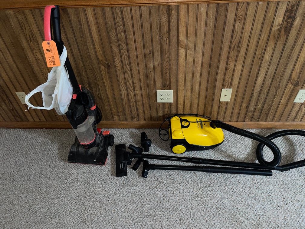 (2) Vacuum Cleaners