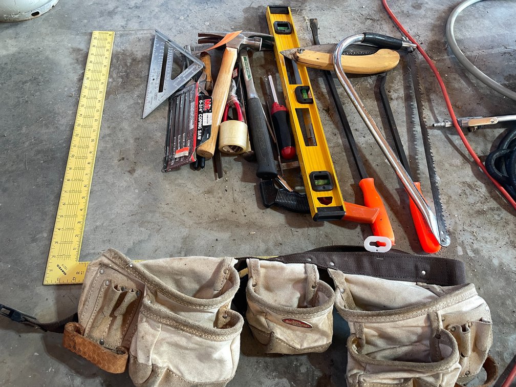 Hand Tools and Tool Belt