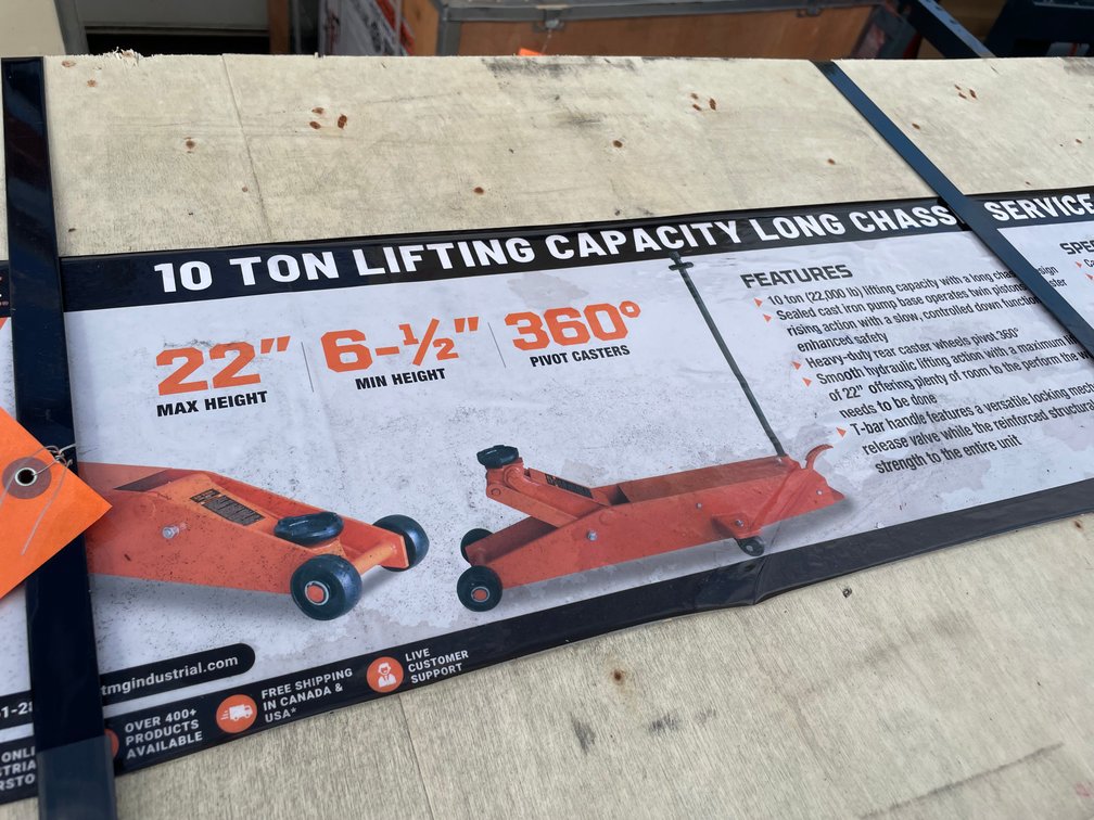10 Ton Long Service Jack (O2)